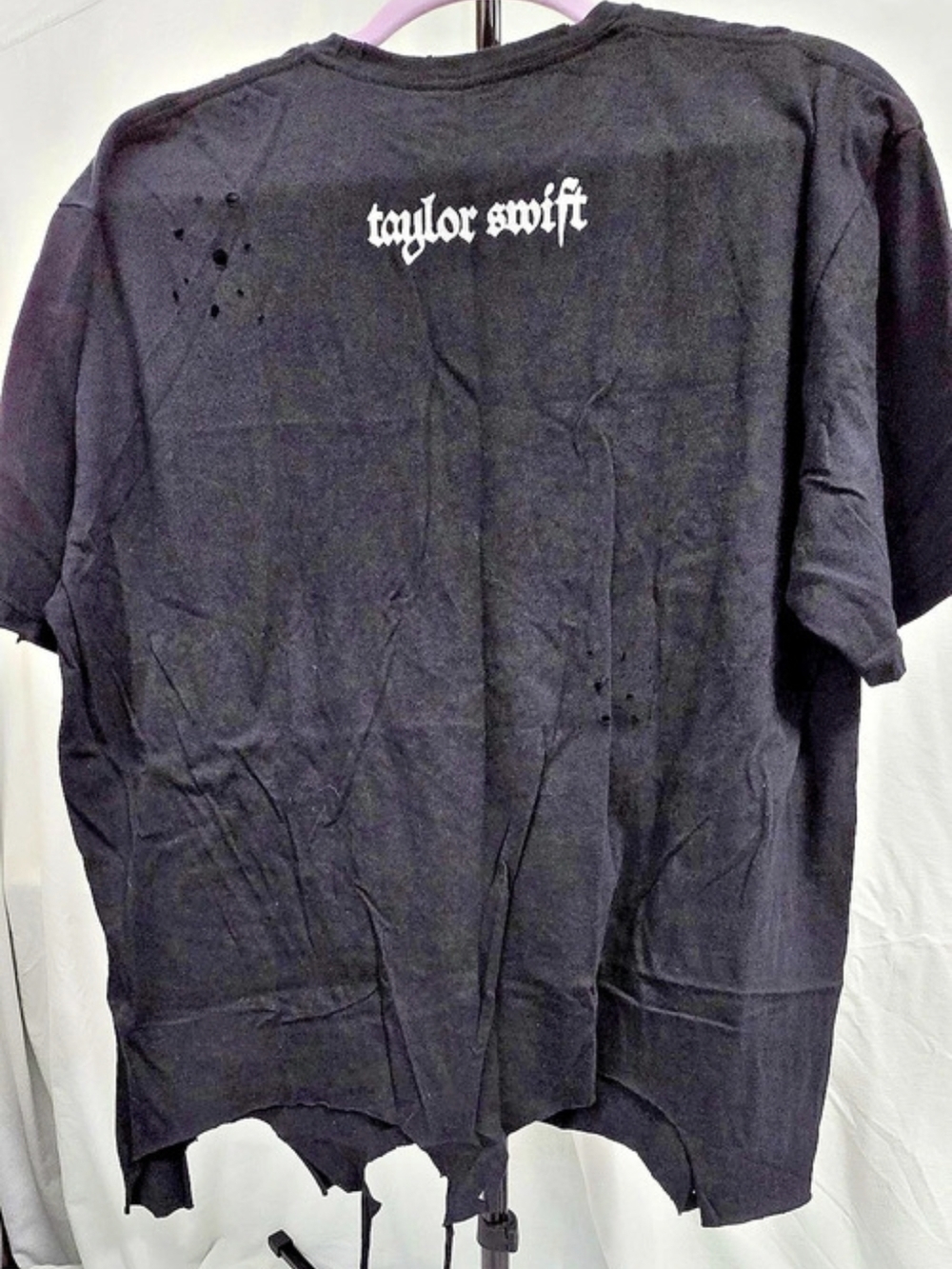 Taylor Swift They Say I Did Something Bad Reputation Destructed Tee - Picture 2 of 2